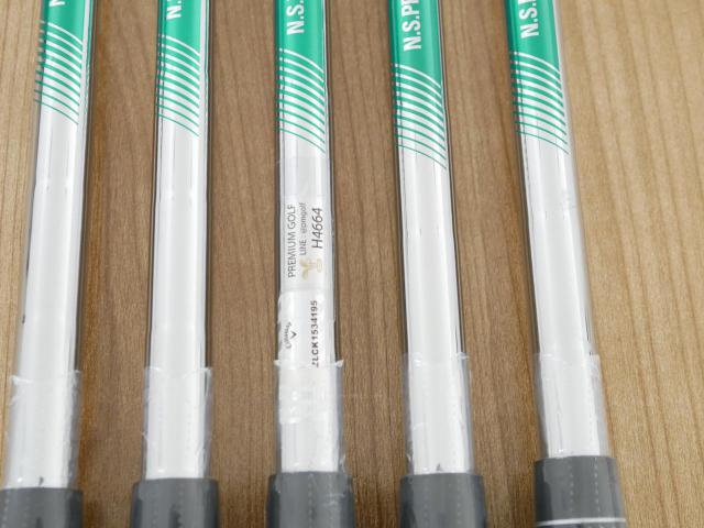 Iron set : Callaway : **ของใหม่ ยังไม่แกะพลาสติก** ชุดเหล็ก Callaway ELYTE (ออกปี 2025 ตีง่ายมาก ไกล Japan Spec.) มีเหล็ก 6-Pw (5 ชิ้น) ก้านเหล็ก NS Pro 950 NEO Flex R