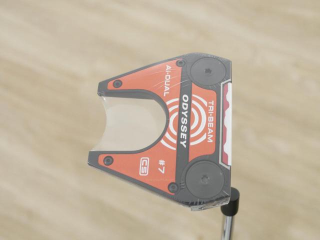 Putter : All : **ของใหม่ ยังไม่แกะพลาสติก** พัตเตอร์ Odyssey Ai-DUAL TRI-BEAM #7 CS (รุ่นล่าสุด ออกปี 2026) ยาว 34 นิ้ว
