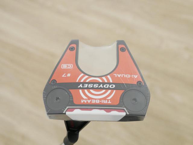 Putter : All : **ของใหม่ ยังไม่แกะพลาสติก** พัตเตอร์ Odyssey Ai-DUAL TRI-BEAM #7 CS (รุ่นล่าสุด ออกปี 2026) ยาว 34 นิ้ว