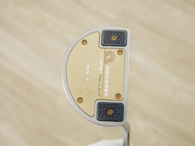 Putter : All : พัตเตอร์ Odyssey Ai-ONE Milled Silver SIX T (รุ่นท็อป ล่าสุด ออกปี 2024) ก้าน Stroke LAB 90 ยาว 33 นิ้ว