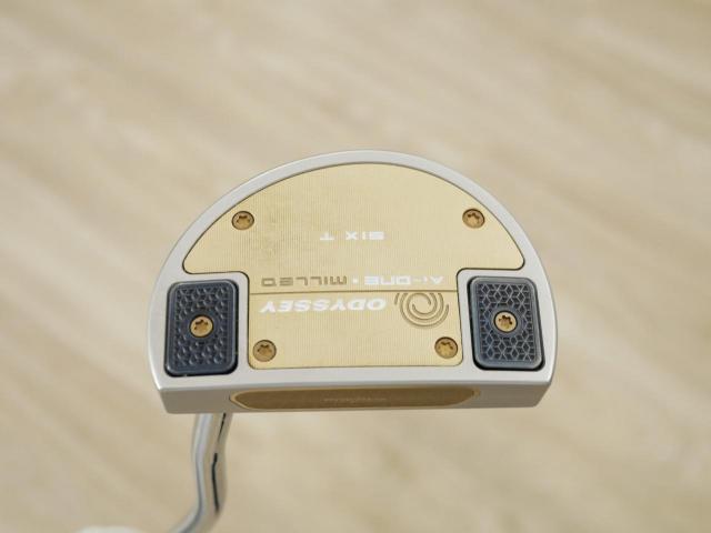 Putter : All : พัตเตอร์ Odyssey Ai-ONE Milled Silver SIX T (รุ่นท็อป ล่าสุด ออกปี 2024) ก้าน Stroke LAB 90 ยาว 33 นิ้ว