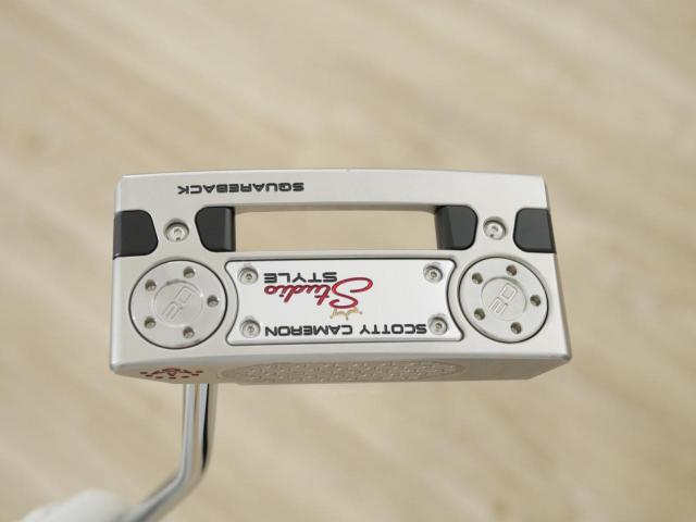 Putter : All : พัตเตอร์ Scotty Cameron Studio Style Squareback (ออกปี 2025) ยาว 33 นิ้ว