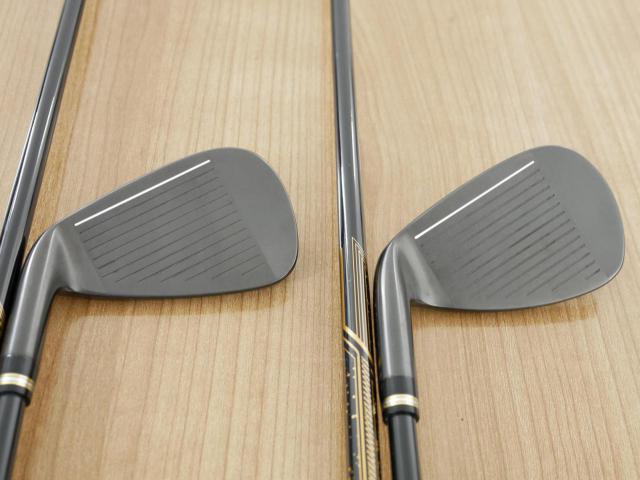 Iron set : Honma : ชุดเหล็ก Honma Beres 09 Forged Black (ออกปี 2024 สวยมากๆ) มีเหล็ก 7-11,Aw (6 ชิ้น เทียบเท่า 6-Pw,Aw) ก้าน ARMRQ FX Flex R