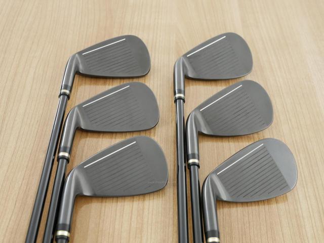 Iron set : Honma : ชุดเหล็ก Honma Beres 09 Forged Black (ออกปี 2024 สวยมากๆ) มีเหล็ก 7-11,Aw (6 ชิ้น เทียบเท่า 6-Pw,Aw) ก้าน ARMRQ FX Flex R