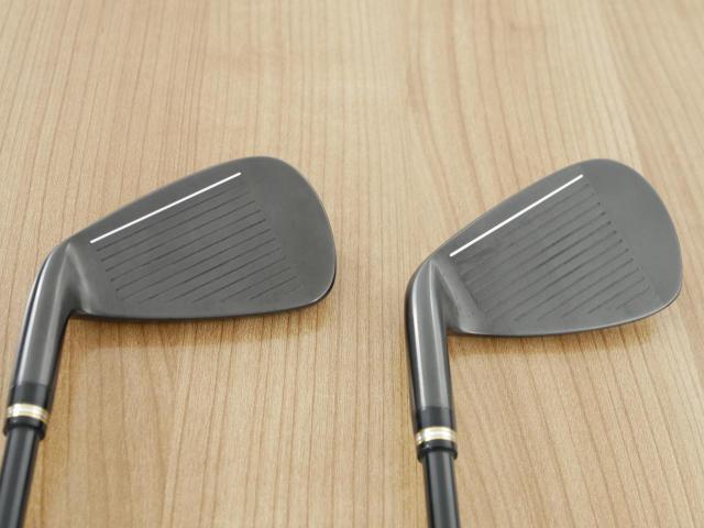 Iron set : Honma : ชุดเหล็ก Honma Beres 09 Forged Black (ออกปี 2024 สวยมากๆ) มีเหล็ก 7-11,Aw (6 ชิ้น เทียบเท่า 6-Pw,Aw) ก้าน ARMRQ FX Flex R