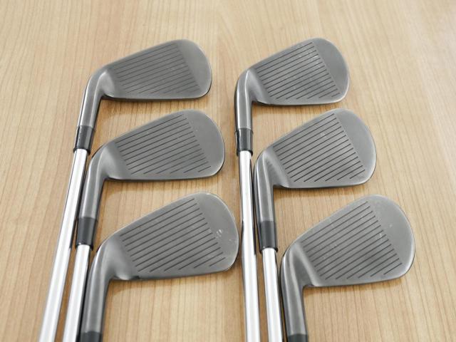 Iron set : Callaway : ชุดเหล็ก Callaway Paradym Ai Smoke Black (หายากมากๆ หล่อมาก ออกปี 2024 ตีง่ายมาก ไกล Japan Spec.) มีเหล็ก 5-Pw (6 ชิ้น) ก้านเหล็ก NS Pro 950 NEO Flex S