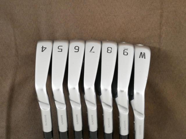 Iron set : Ping : ชุดเหล็ก Ping Blueprint S Forged (รุ่นล่าสุด ออกปี 2024 นุ่ม คม) มีเหล็ก 4-Pw (7 ชิ้น) ก้านเหล็ก NS Pro MODUS 105 Flex S