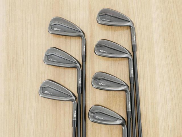 Iron set : Ping : ชุดเหล็ก Ping G710 (ปี 2021 Japan Spec. ใบใหญ่ ง่ายที่สุด ไกลที่สุดของ Ping) มีเหล็ก 5-Pw,Aw (7 ชิ้น) ก้านกราไฟต์ Ping ALTA Distanza 40 Flex R