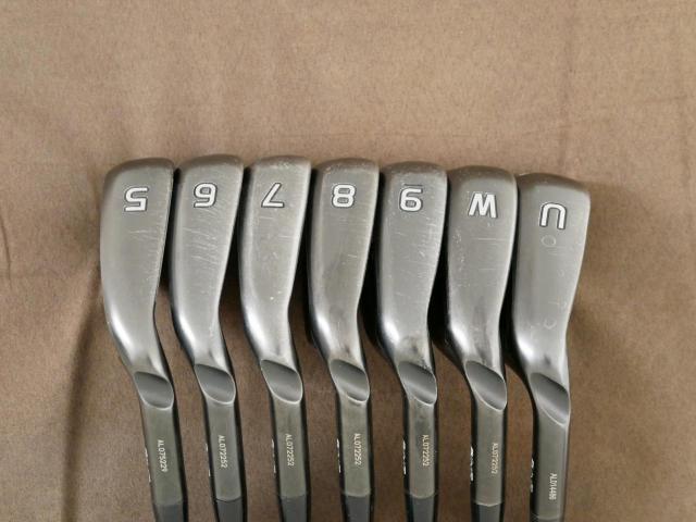 Iron set : Ping : ชุดเหล็ก Ping G710 (ปี 2021 Japan Spec. ใบใหญ่ ง่ายที่สุด ไกลที่สุดของ Ping) มีเหล็ก 5-Pw,Aw (7 ชิ้น) ก้านกราไฟต์ Ping ALTA Distanza 40 Flex R