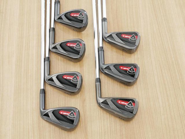 Iron set : Callaway : ชุดเหล็ก Callaway RAZR X Black มีเหล็ก 5-Pw,Sw (7 ชิ้น) ก้านเหล็ก NS Pro 950 Flex S