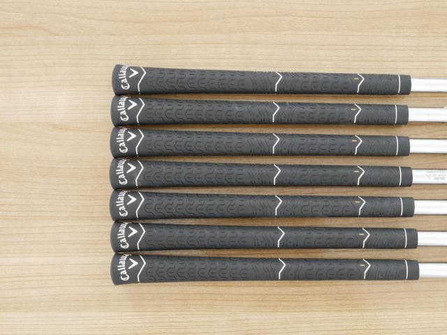 Iron set : Callaway : ชุดเหล็ก Callaway RAZR X Black มีเหล็ก 5-Pw,Sw (7 ชิ้น) ก้านเหล็ก NS Pro 950 Flex S