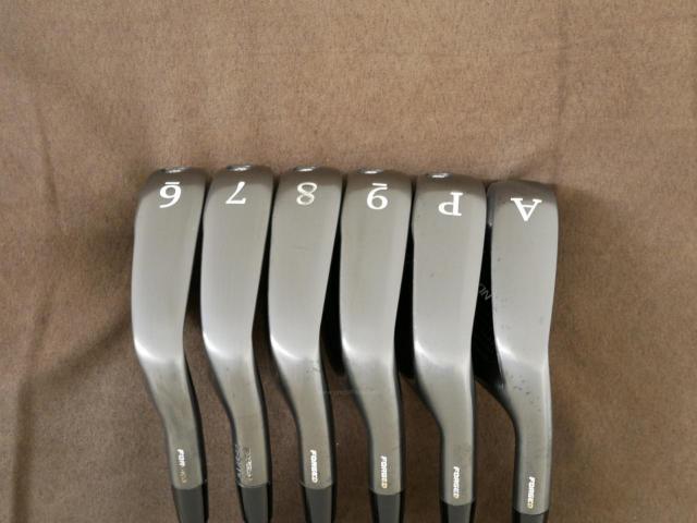 Iron set : Epon : ชุดเหล็ก EPON EF-02I Forged (ออกปี 2022 ใบใหญ่ ตีง่าย ไกล) มีเหล็ก 6-Pw,Aw (6 ชิ้น) ก้านกราไฟต์ Graphite Design RAUNE i60 Flex R