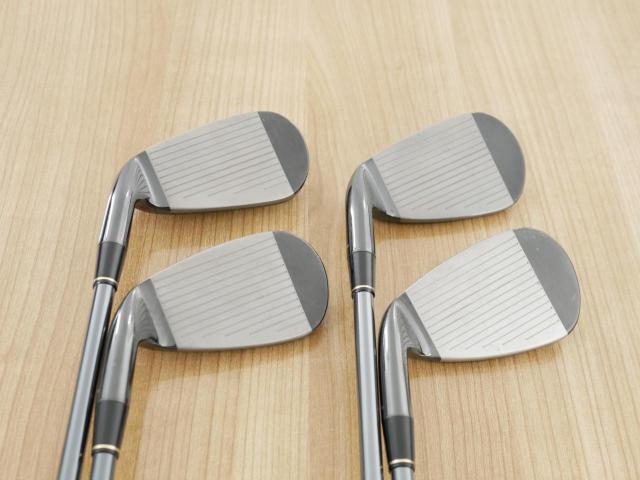 Iron set : Tsuruya : ชุดเหล็ก Tsuruya AXEL Gold Premium III (ออกปี 2019 ของใหม่ 6 หมื่นกว่าบาท หน้าเด้งสุดๆ ไกลสุดๆๆ) มีเหล็ก 7-Pw (4 ชิ้น) ก้านกราไฟต์ Flex R