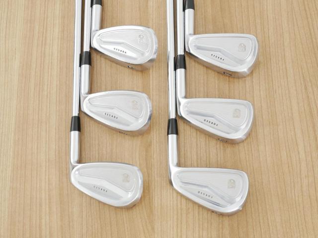 Iron set : Other Brand : **มีตำหนิ** ชุดเหล็ก Fujimoto FG FK-01 Forged (นุ่ม แน่นมากๆๆ หายาก High End สุดๆ) มีเหล็ก 5-Pw (6 ชิ้น) ก้านเหล็ก Dynamic Gold 120 S200