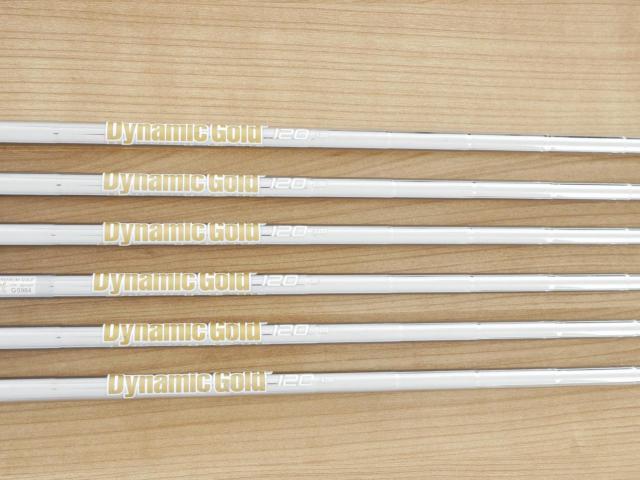 Iron set : Other Brand : **มีตำหนิ** ชุดเหล็ก Fujimoto FG FK-01 Forged (นุ่ม แน่นมากๆๆ หายาก High End สุดๆ) มีเหล็ก 5-Pw (6 ชิ้น) ก้านเหล็ก Dynamic Gold 120 S200