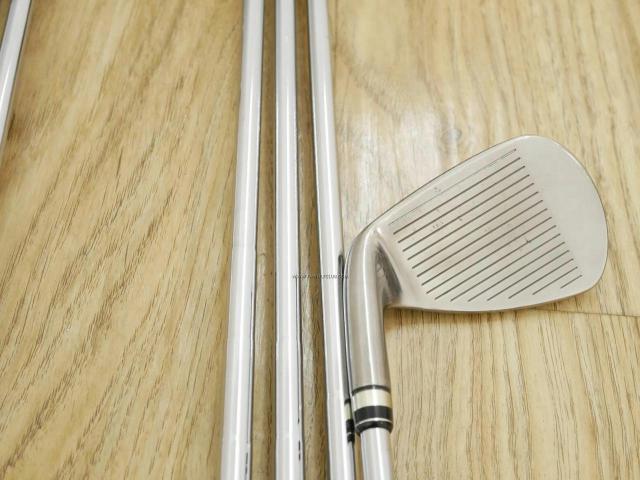 Iron set : PRGR : ชุดเหล็ก PRGR New Egg Forged (ตีง่ายมาก ไกล) มีเหล็ก 5-Pw,Aw (7 ชิ้น) ก้านเหล็ก PRGR SSIII 85 Flex SR