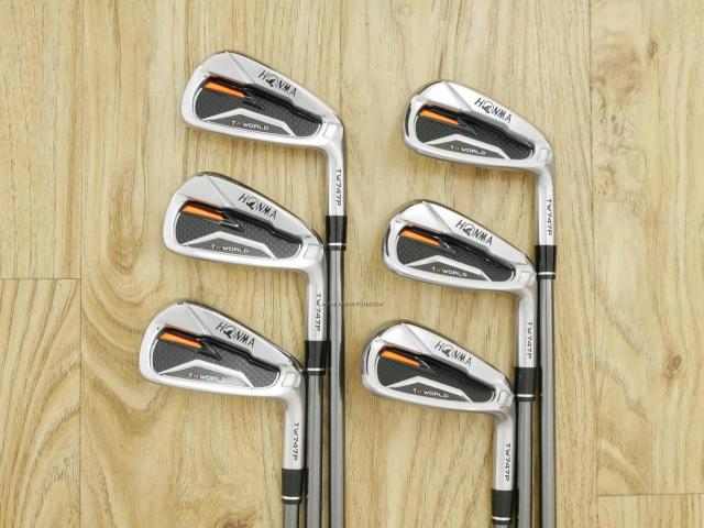 Iron set : Honma : ชุดเหล็ก Honma Tour World TW747P (รุ่นปี 2019) มีเหล็ก 5-10 (6 ชิ้น) ก้านกราไฟต์ Honma Vizard 50 Flex S
