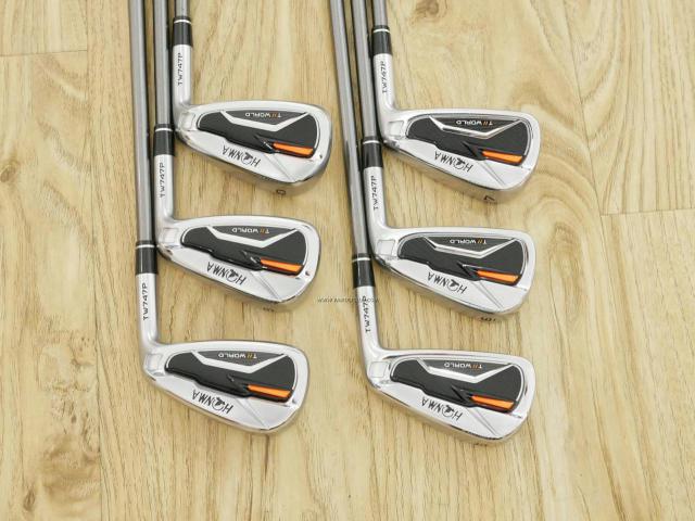 Iron set : Honma : ชุดเหล็ก Honma Tour World TW747P (รุ่นปี 2019) มีเหล็ก 5-10 (6 ชิ้น) ก้านกราไฟต์ Honma Vizard 50 Flex S