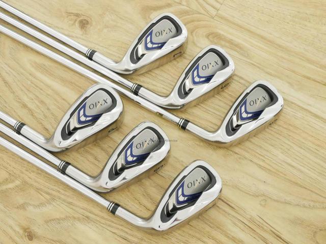 Iron set : XXIO : ชุดเหล็ก XXIO 9 (ตีง่ายมากๆ ปี 2017) มีเหล็ก 5-Pw (6 ชิ้น) ก้านเหล็ก NS Pro 890 DST Flex R