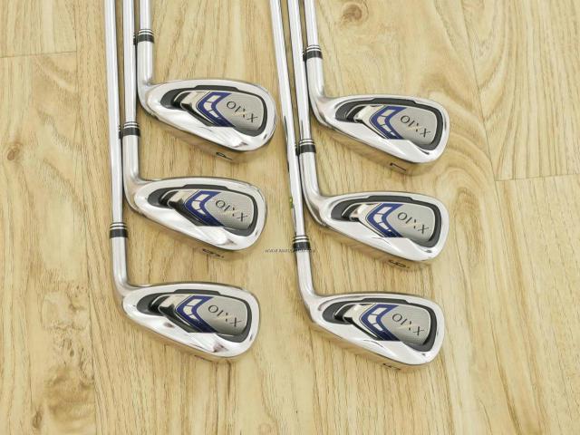 Iron set : XXIO : ชุดเหล็ก XXIO 9 (ตีง่ายมากๆ ปี 2017) มีเหล็ก 5-Pw (6 ชิ้น) ก้านเหล็ก NS Pro 890 DST Flex R