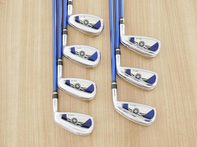 Iron set : Yamaha : ชุดเหล็ก Yamaha Inpres UD+2 (ปี 2018 ตีไกลที่สุด ไกลกว่าเหล็กทั่วไป 2 เบอร์) มีเหล็ก 6-Pw,Aw,As (7 ชิ้น) ก้านกราไฟต์ Flex R