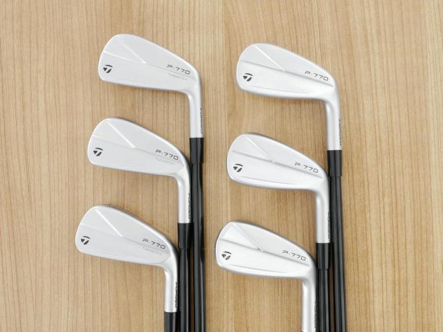 Iron set : Taylormade : ชุดเหล็ก Taylormade P770 Forged (รุ่นปี 2023 นุ่ม แน่น)  มีเหล็ก 5-Pw (6 ชิ้น) ก้านกราไฟต์ Mitsubishi Diamana Thump i95 Flex S