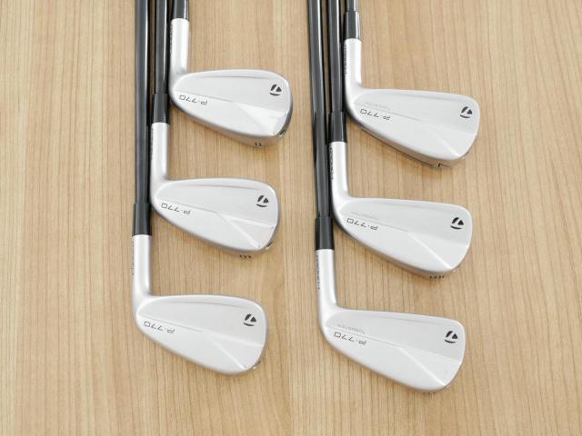 Iron set : Taylormade : ชุดเหล็ก Taylormade P770 Forged (รุ่นปี 2023 นุ่ม แน่น)  มีเหล็ก 5-Pw (6 ชิ้น) ก้านกราไฟต์ Mitsubishi Diamana Thump i95 Flex S