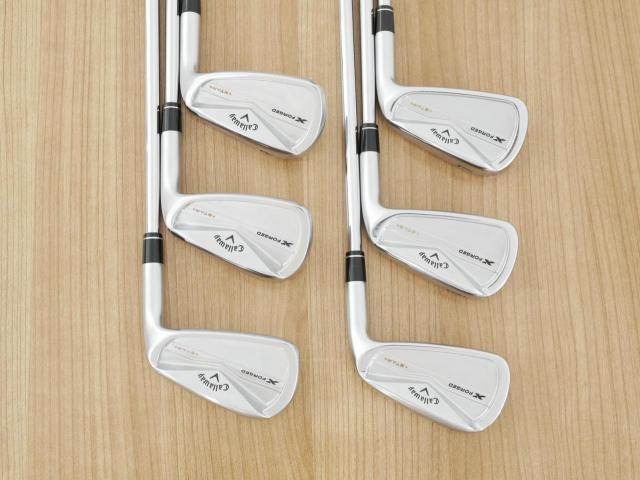 Iron set : Callaway : ชุดเหล็ก Callaway X Forged Star (ออกปี 2024) มีเหล็ก 5-Pw (6 ชิ้น) ก้านเหล็ก NS Pro 950 NEO Flex R