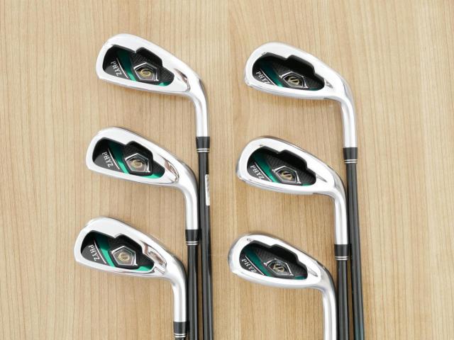Iron set : Bridgestone : ชุดเหล็ก Bridgestone PHYZ 5 (รุ่นปี 2020 รุ่นท๊อป หน้าเด้งไกลสุดๆ หน้าบางเพียง 1.7 มิล) มีเหล็ก 7-10,Pw,Sw (6 ชิ้น ตีไกลกว่าเหล็กปกติ 1 เบอร์) ก้านกราไฟต์ Flex R-Light (R2)