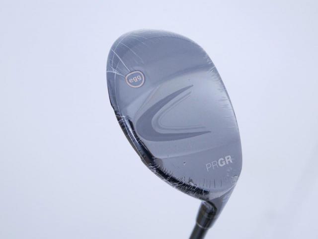 Fairway Wood : PRGR : **ของใหม่ ยังไม่แกะพลาสติก** ไม้กระเทย PRGR Super EGG Evolution (รุ่นล่าสุด ออกปี 2024 หน้าเด้งเกินกฏ ตีไกลมาก) Loft 23 Flex R (M-37)