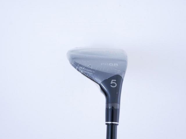 Fairway Wood : PRGR : **ของใหม่ ยังไม่แกะพลาสติก** ไม้กระเทย PRGR Super EGG Evolution (รุ่นล่าสุด ออกปี 2024 หน้าเด้งเกินกฏ ตีไกลมาก) Loft 23 Flex R (M-37)