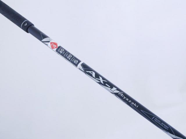 Fairway Wood : xxio : ไม้กระเทย XXIO X EKS (ปี 2021) Loft 20 ก้าน Miyazaki AX-1 Flex S