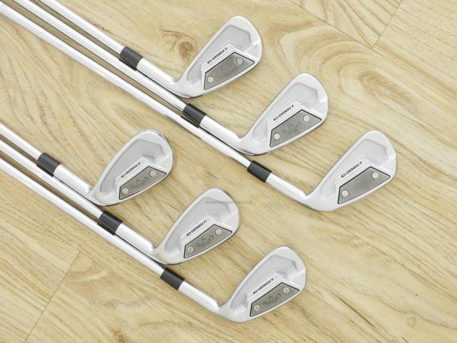 Iron set : Callaway : ชุดเหล็ก Callaway X Forged CB (รุ่นล่าสุด ปี 2022) มีเหล็ก 5-Pw (6 ชิ้น) ก้านเหล็ก NS Pro Modus 105 Flex S