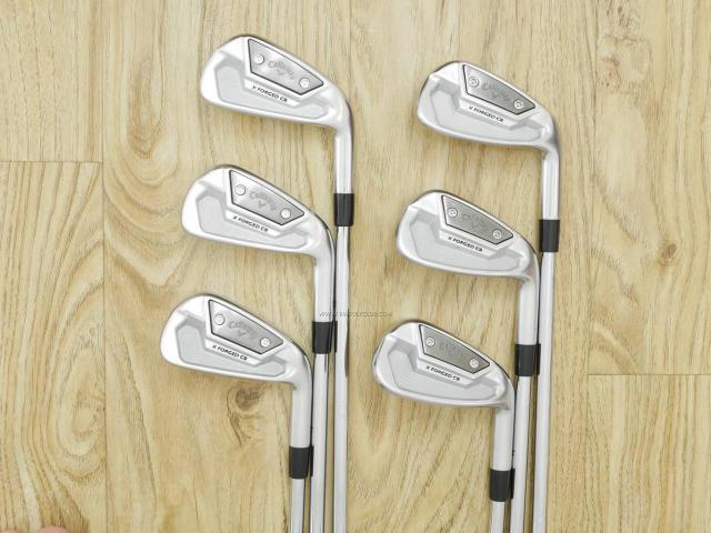 Iron set : Callaway : ชุดเหล็ก Callaway X Forged CB (รุ่นล่าสุด ปี 2022) มีเหล็ก 5-Pw (6 ชิ้น) ก้านเหล็ก NS Pro Modus 105 Flex S