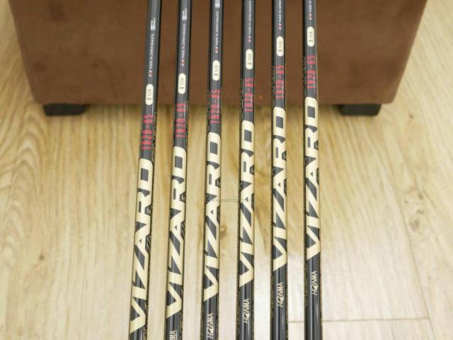 Iron set : Honma : ชุดเหล็ก Honma Tour World TR21X (ออกปี 2021 ตีง่าย ไกล) มีเหล็ก 5-10 (6 ชิ้น) ก้านกราไฟต์ Honma Vizard TR20-65 Flex R