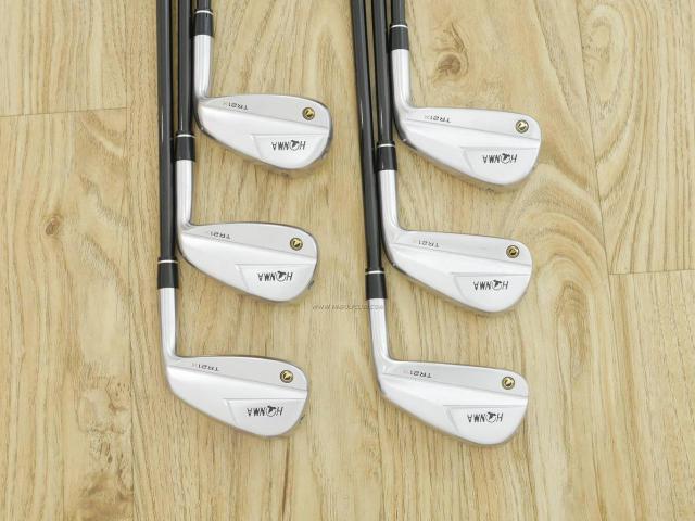 Iron set : Honma : ชุดเหล็ก Honma Tour World TR21X (ออกปี 2021 ตีง่าย ไกล) มีเหล็ก 5-10 (6 ชิ้น) ก้านกราไฟต์ Honma Vizard TR20-65 Flex R