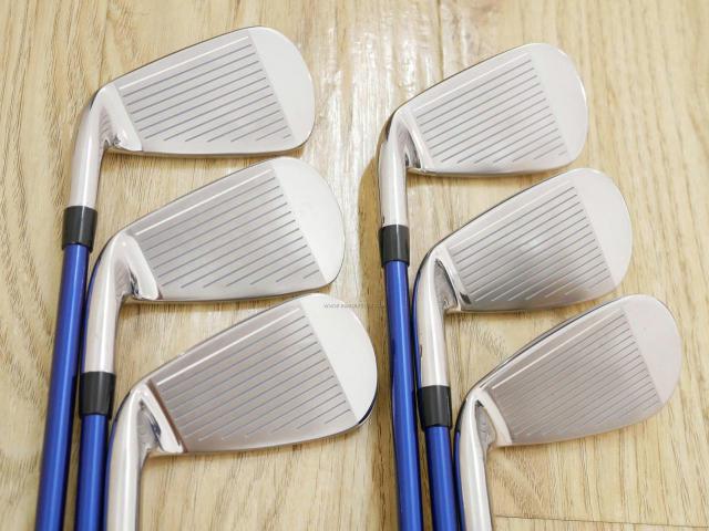 Lady club : All : ชุดเหล็ก Mizuno Efil 8 (ตีง่าย) มีเหล็ก 6-Pw,Sw (6 ชิ้น) ก้านกราไฟต์ Flex L