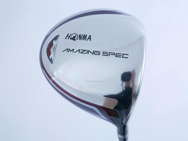 Driver : Honma : Honma Amazing Spec 480 (รุ่นใหม่ หน้าเด้งเกินกฏ หัวขนาด 480cc.) Loft 11.5 ก้าน Amazing Spec Feather & Feather Flex R