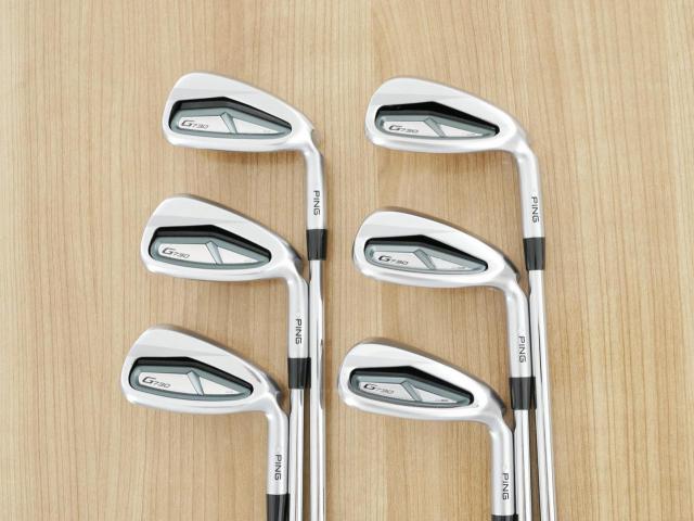 Iron set : Ping : ชุดเหล็ก Ping G730 (รุ่นล่าสุด ปี 2024 Japan Spec. ใบใหญ่ ง่ายที่สุด ไกลที่สุดของ Ping) มีเหล็ก 8-Pw,Uw,50,56 (6 ชิ้น) ก้านเหล็ก NS Pro 950 NEO Flex R