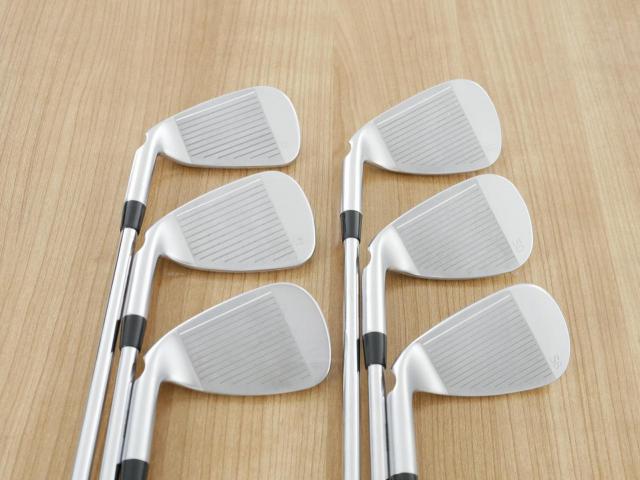 Iron set : Ping : ชุดเหล็ก Ping G730 (รุ่นล่าสุด ปี 2024 Japan Spec. ใบใหญ่ ง่ายที่สุด ไกลที่สุดของ Ping) มีเหล็ก 8-Pw,Uw,50,56 (6 ชิ้น) ก้านเหล็ก NS Pro 950 NEO Flex R