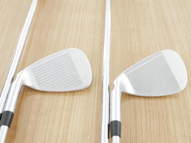 Iron set : Ping : ชุดเหล็ก Ping G730 (รุ่นล่าสุด ปี 2024 Japan Spec. ใบใหญ่ ง่ายที่สุด ไกลที่สุดของ Ping) มีเหล็ก 8-Pw,Uw,50,56 (6 ชิ้น) ก้านเหล็ก NS Pro 950 NEO Flex R