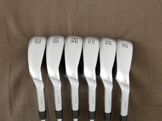 Iron set : Ping : ชุดเหล็ก Ping G730 (รุ่นล่าสุด ปี 2024 Japan Spec. ใบใหญ่ ง่ายที่สุด ไกลที่สุดของ Ping) มีเหล็ก 8-Pw,Uw,50,56 (6 ชิ้น) ก้านเหล็ก NS Pro 950 NEO Flex R