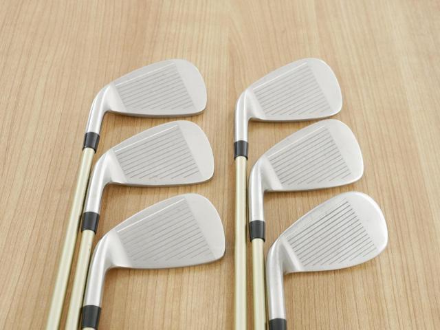 Iron set : Katana : ชุดเหล็ก Katana Sword MT-550 (ใบใหญ่ ตีง่าย) มีเหล็ก 6-Pw,Sw (6 ชิ้น) ก้านกราไฟต์ Fujikura Speeder 589 Flex R