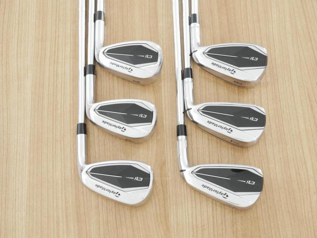 Iron set : Taylormade : ชุดเหล็ก Taylormade Qi (รุ่นล่าสุด ออกปี 2024 Japan Spec.) มีเหล็ก 6-Pw,Aw (6 ชิ้น) ก้านเหล็ก NS Pro 910GH Flex S