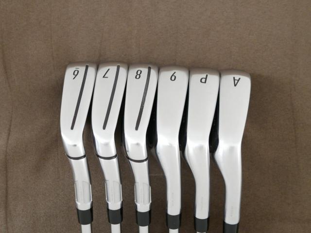 Iron set : Taylormade : ชุดเหล็ก Taylormade Qi (รุ่นล่าสุด ออกปี 2024 Japan Spec.) มีเหล็ก 6-Pw,Aw (6 ชิ้น) ก้านเหล็ก NS Pro 910GH Flex S