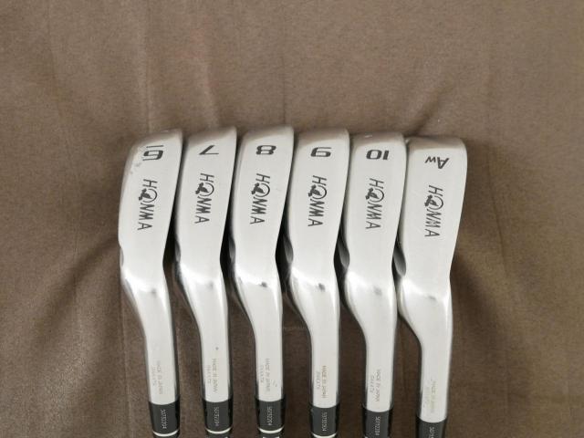 Iron set : Honma : ชุดเหล็ก Honma Bezeal 525 (ออกปี 2016 รุ่นนี้ใบใหญ่ที่สุดของ Honma) มีเหล็ก 6-10,Aw (6 ชิ้น) ก้านเหล็ก NS Pro 950 Flex S