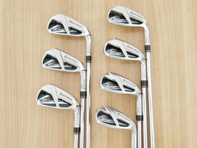 Iron set : Taylormade : ชุดเหล็ก Taylormade SIM MAX (ออกปี 2020 Japan Spec.) มีเหล็ก 6-Pw,Aw,Sw (7 ชิ้น) ก้านเหล็ก KBS Max 85 Flex S