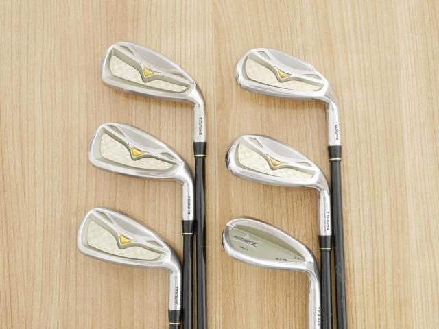 Iron set : Tsuruya : ชุดเหล็ก Tsuruya AXEL GX MM (หน้าเด้ง เบา อ่อน เหมาะกับซีเนียร์) มีเหล็ก 7-Pw,Aw,Sw (6 ชิ้น) ก้านกราไฟต์ Flex R