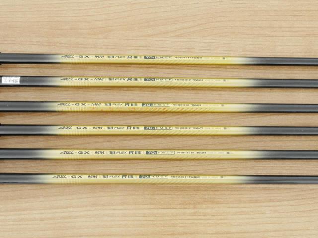 Iron set : Tsuruya : ชุดเหล็ก Tsuruya AXEL GX MM (หน้าเด้ง เบา อ่อน เหมาะกับซีเนียร์) มีเหล็ก 7-Pw,Aw,Sw (6 ชิ้น) ก้านกราไฟต์ Flex R