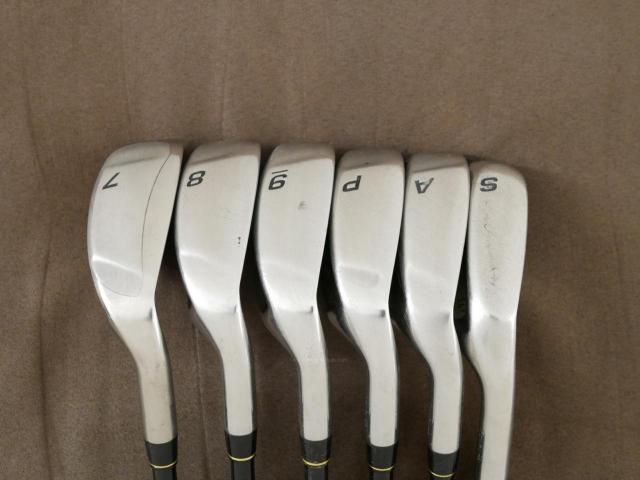 Iron set : Tsuruya : ชุดเหล็ก Tsuruya AXEL GX MM (หน้าเด้ง เบา อ่อน เหมาะกับซีเนียร์) มีเหล็ก 7-Pw,Aw,Sw (6 ชิ้น) ก้านกราไฟต์ Flex R